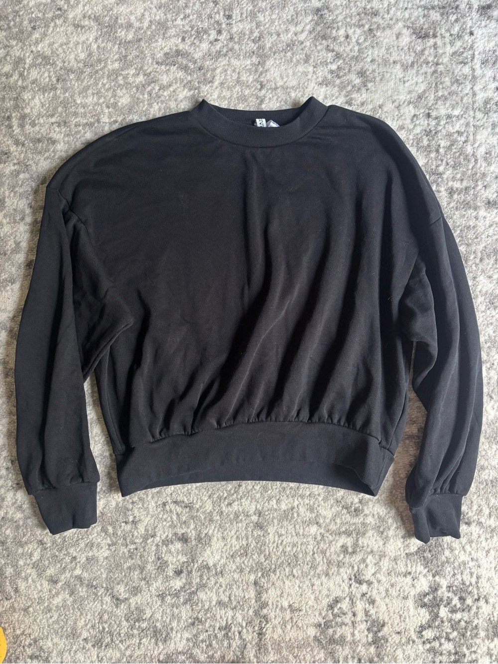 H&M Black Women's Crewneck Sweatshirt